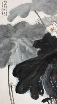 Chang dai chien ロータス 8 繁体字中国語 Oil Paintings